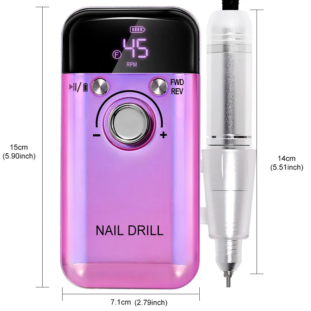 Rechargeable Electric Nail Drill Machine Professional Nail