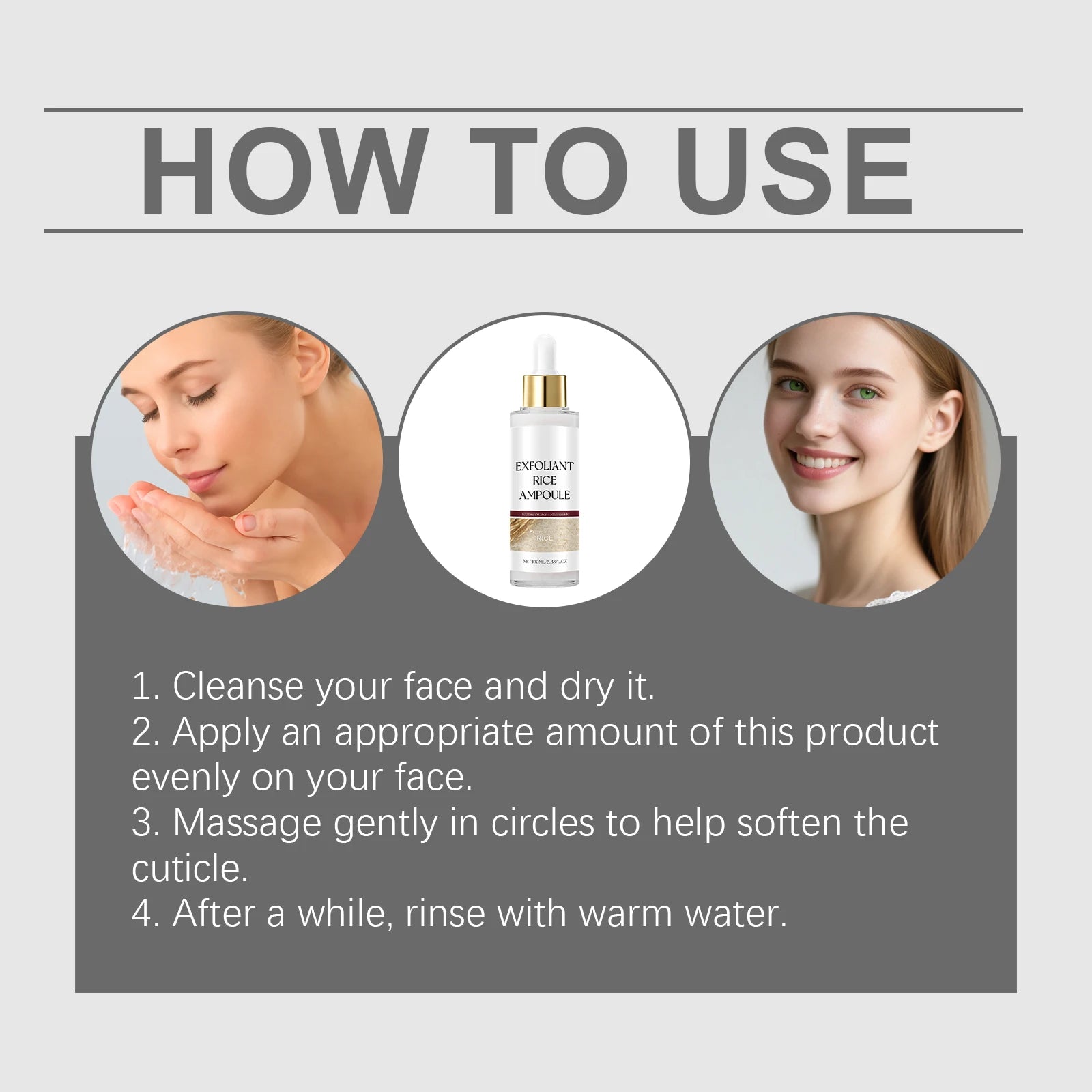 Korean Exfoliating Facial Cleansing Pores Remove Dead Skin Purify