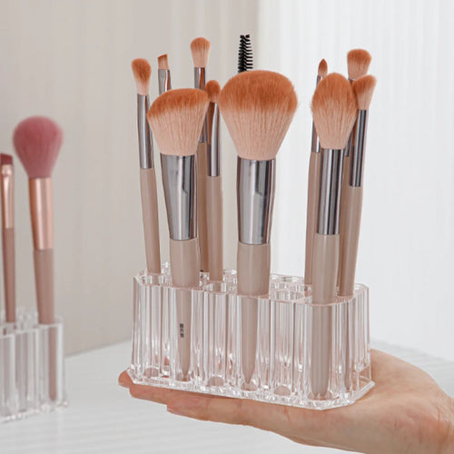 26 Holes Acrylic Nail Brushes Organizer Nail Art Kit Storage