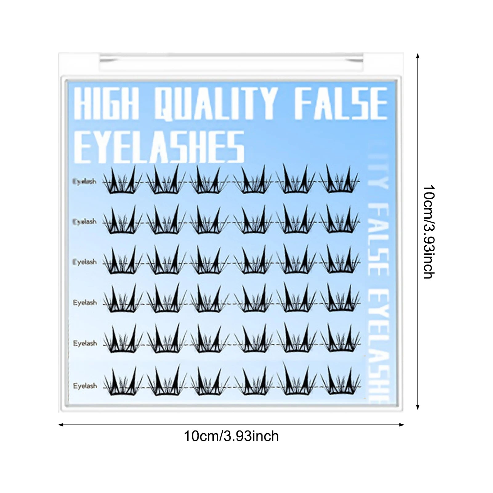 Natural Cosplay False Eyelashes No Glue Need Eyelash Clusters
