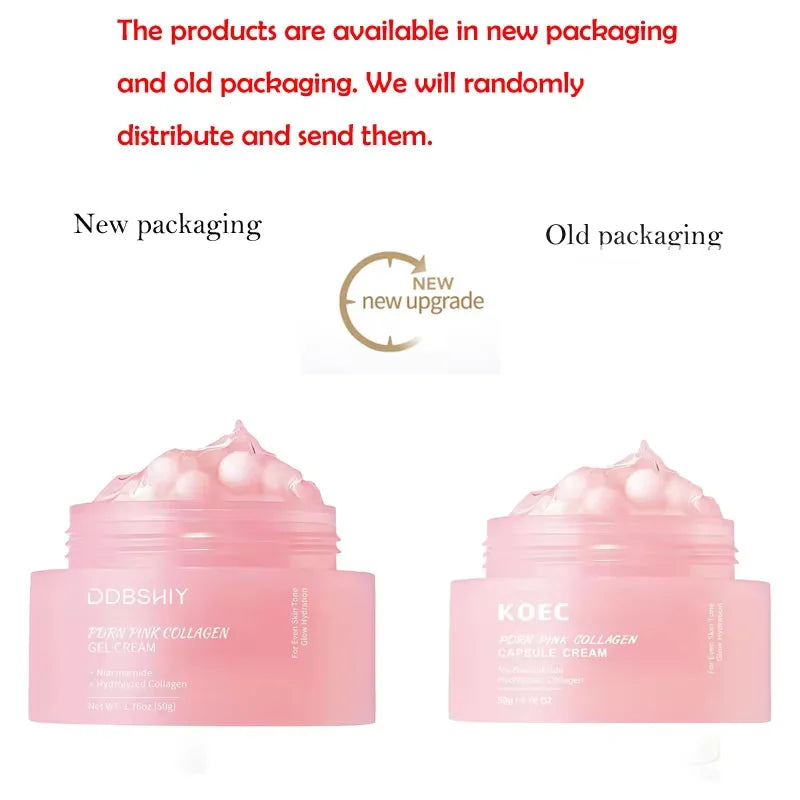 Collagen Jelly Cream Niacinamide Hydrolyzed Whitening Brightening Moisturizer