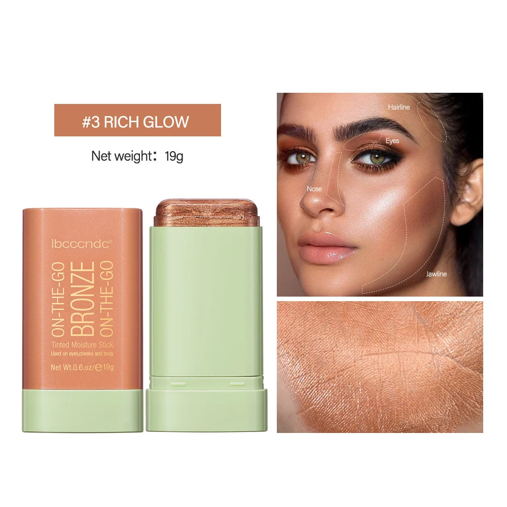 Make Up Functional Blush Stick Easy Color Rouge Blusher Cream Waterproof