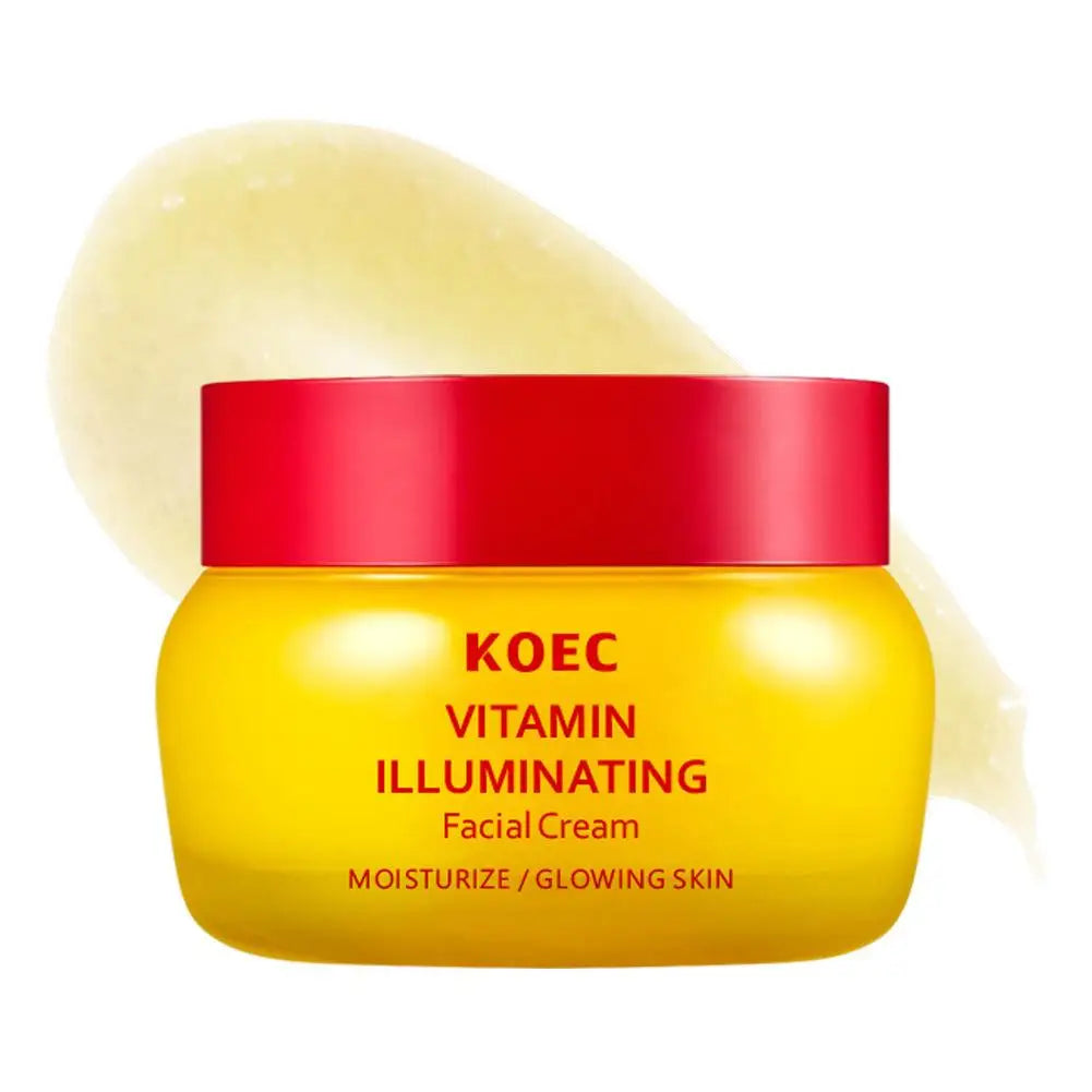 Korean Skincare Kit -  Capsule Cream & Serum, Vitamin Illuminating Facial Cream