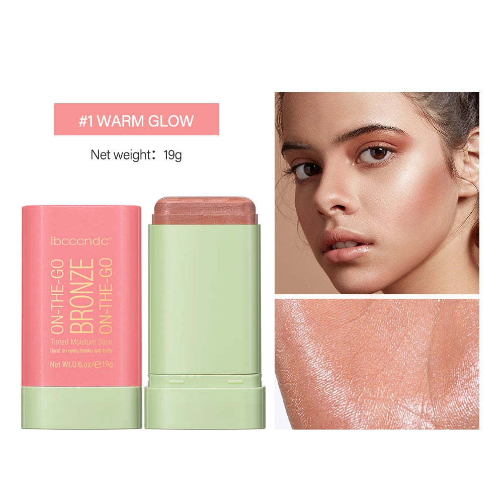 Make Up Functional Blush Stick Easy Color Rouge Blusher Cream Waterproof