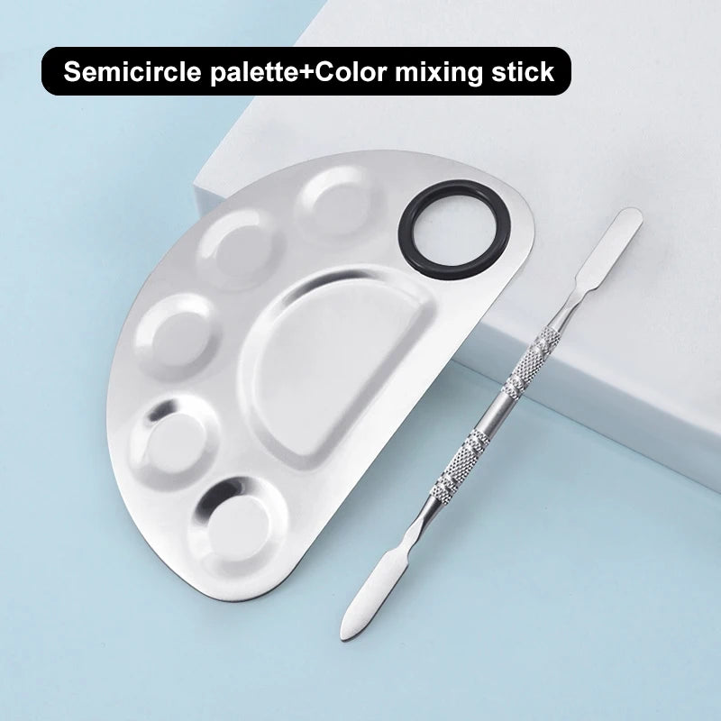 Makeup Mixing Palette Kits Professional Eye Shadow Mixer Tool with Spatula