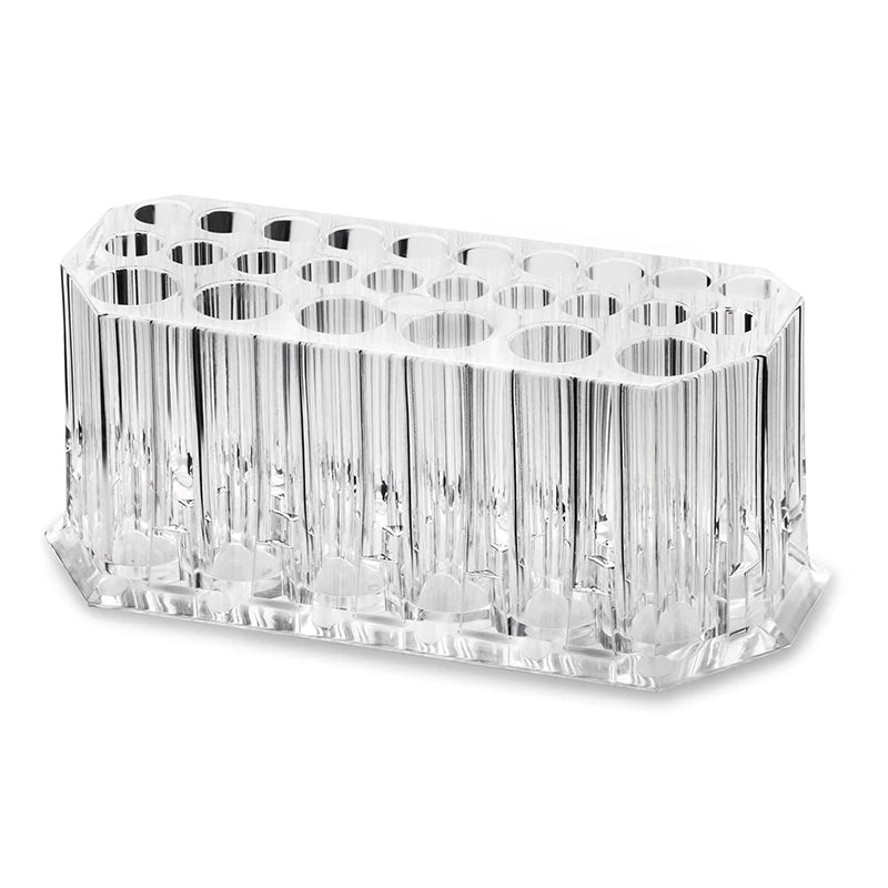 26 Holes Acrylic Nail Brushes Organizer Nail Art Kit Storage
