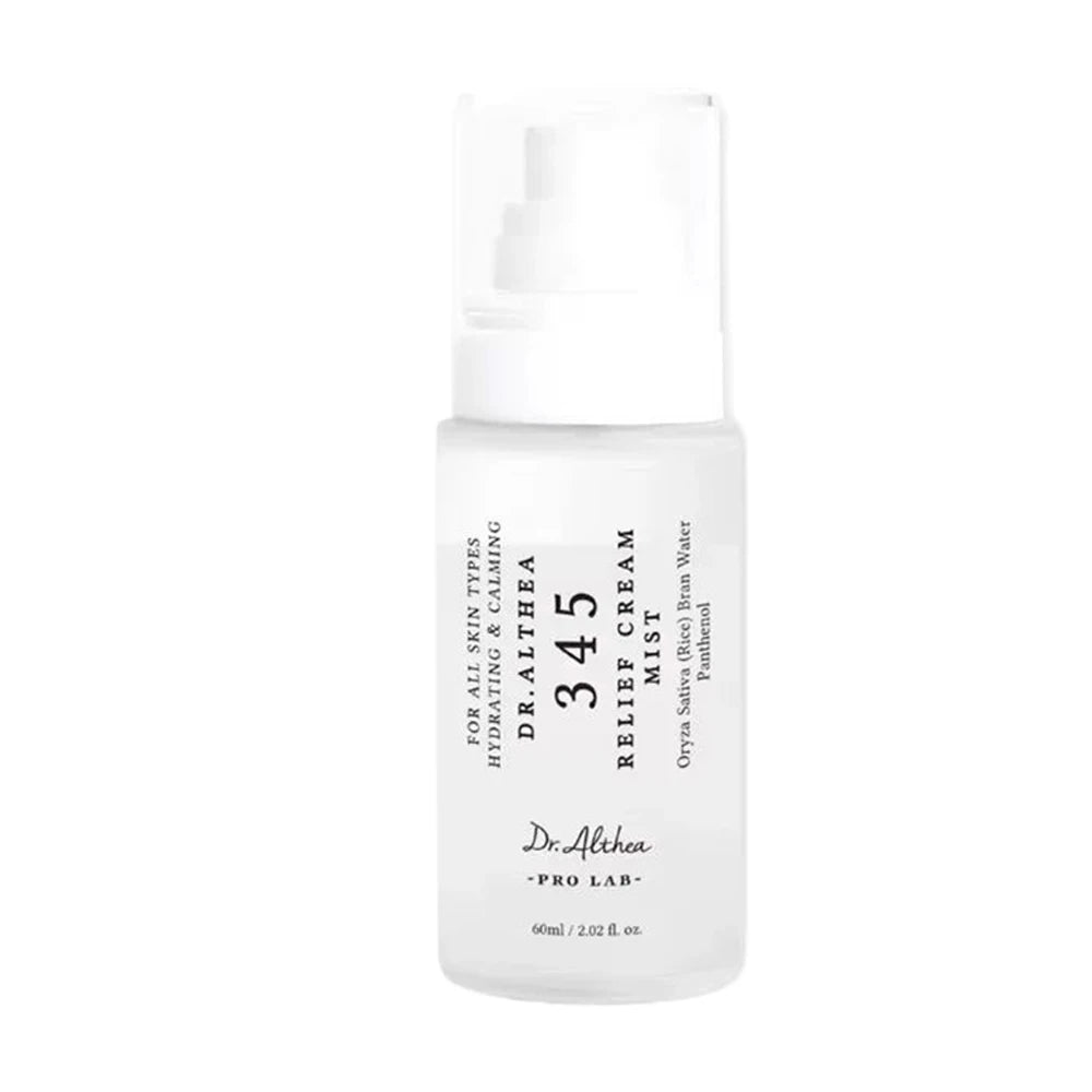 Korean Skincare 345 Relief Cream 50ml Moisturizing Face Cream Soothing