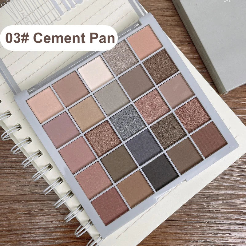 25 Color Professional Eyeshadow Palette Eye Glitter