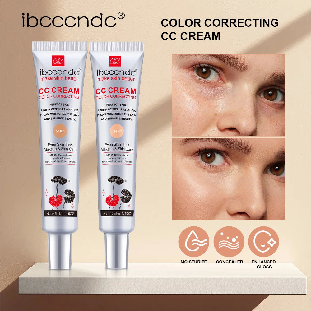 Cream Color Correcting Tone-Evening Korean Skincare Makeup Moisturizing