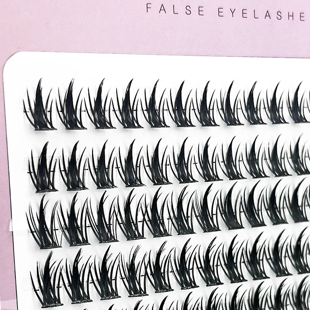 160 Bunches Eyelash Individual Eyelash Cluster Natural Eyelash Extension