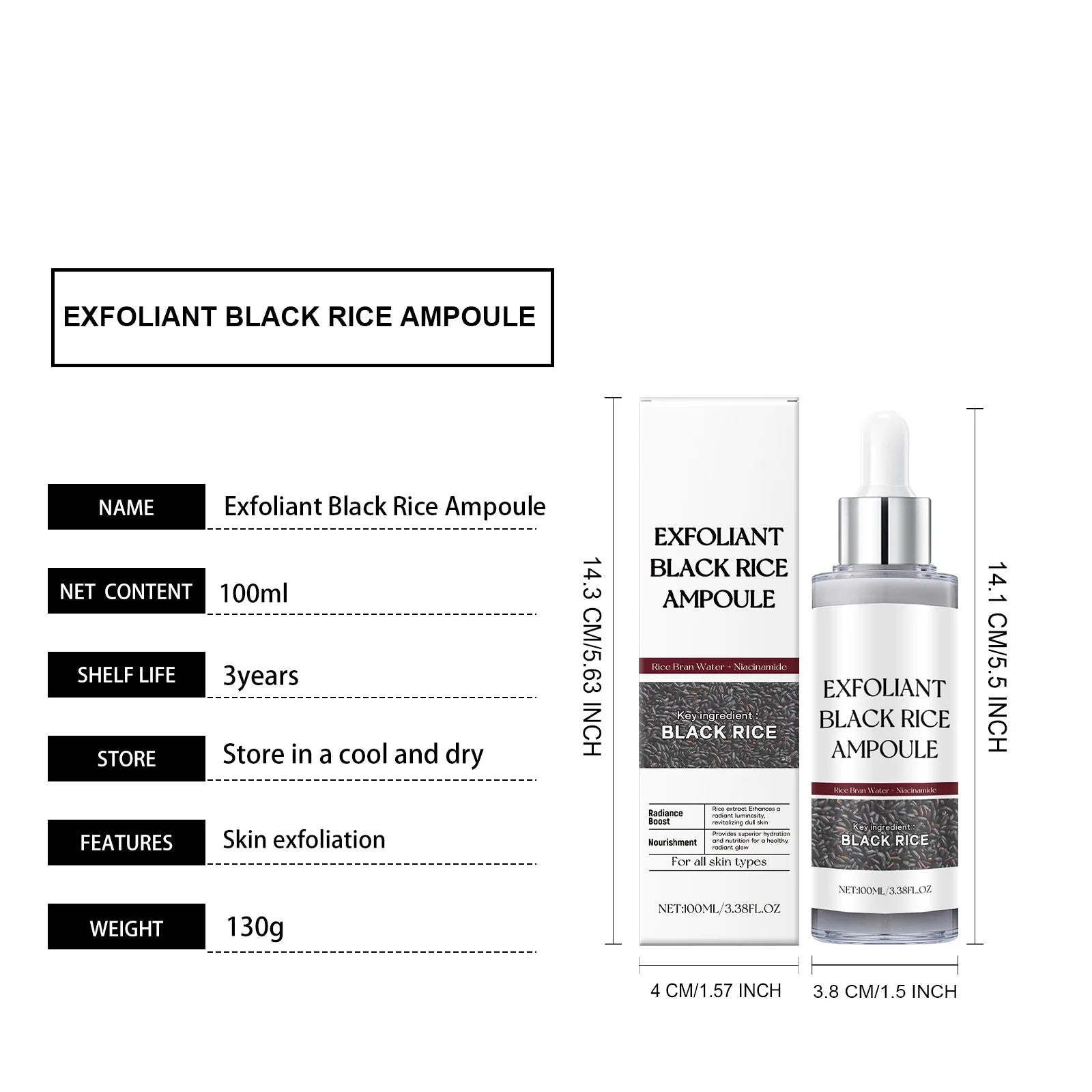 Korean Exfoliating Facial Cleansing Pores Remove Dead Skin Purify