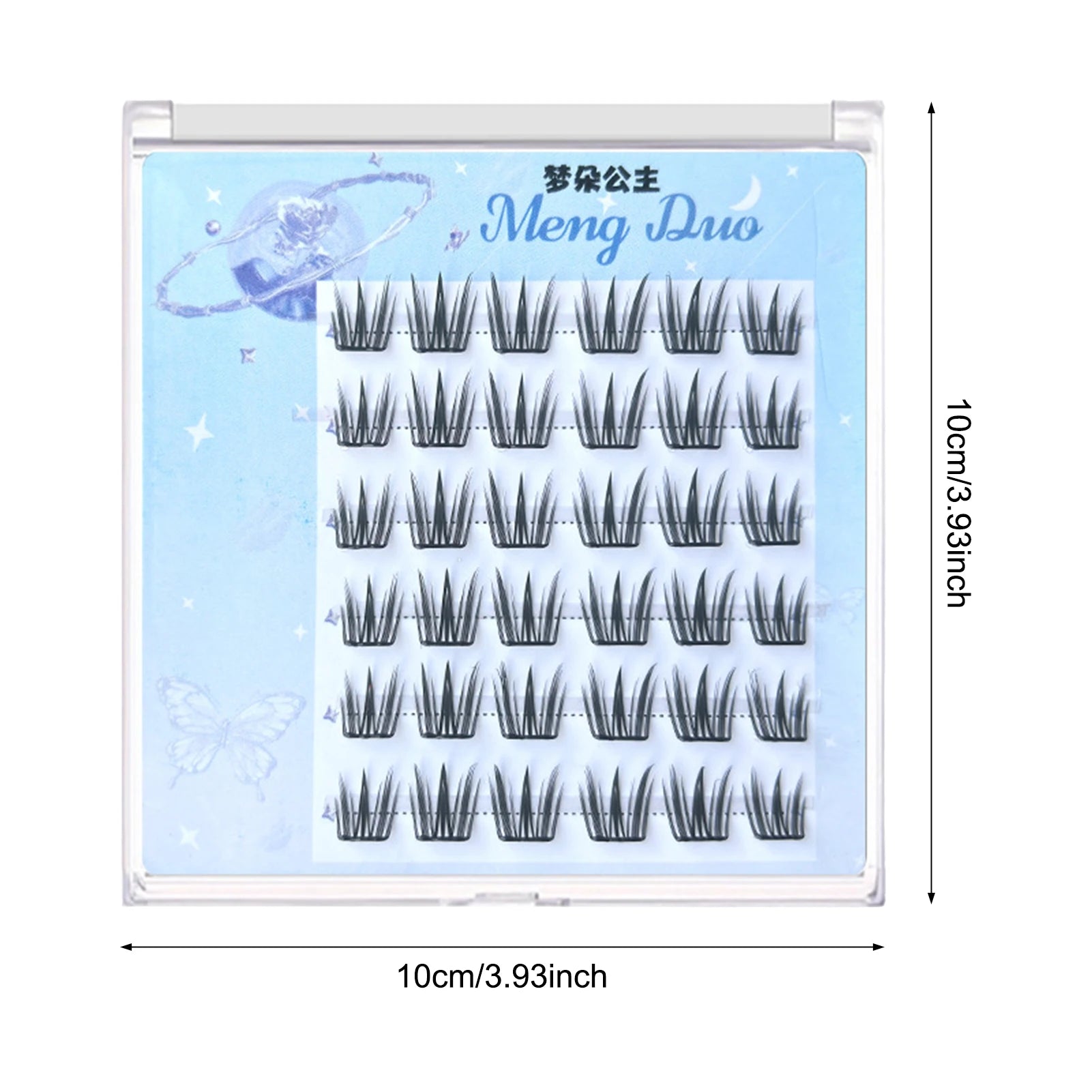 Natural Cosplay False Eyelashes No Glue Need Eyelash Clusters