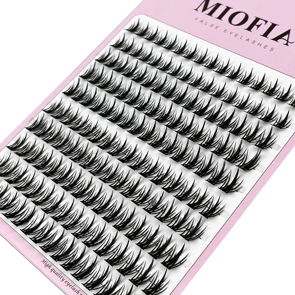 10 row anime lashes Cosplay lash natural wispy  Natural Mink Eyelashes