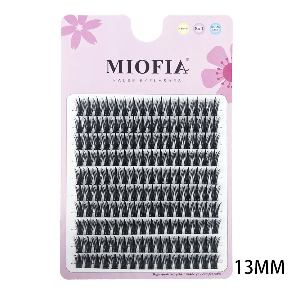 160 Bunches Eyelash Individual Eyelash Cluster Natural Eyelash Extension