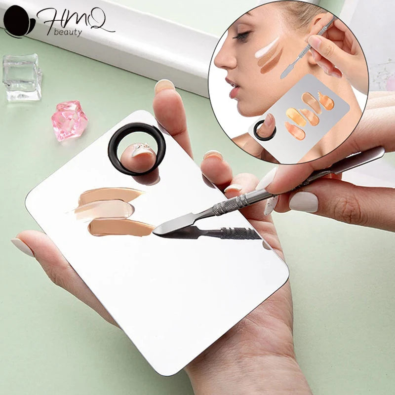 Makeup Mixing Palette Kits Professional Eye Shadow Mixer Tool with Spatula