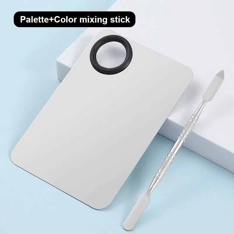 Makeup Mixing Palette Kits Professional Eye Shadow Mixer Tool with Spatula
