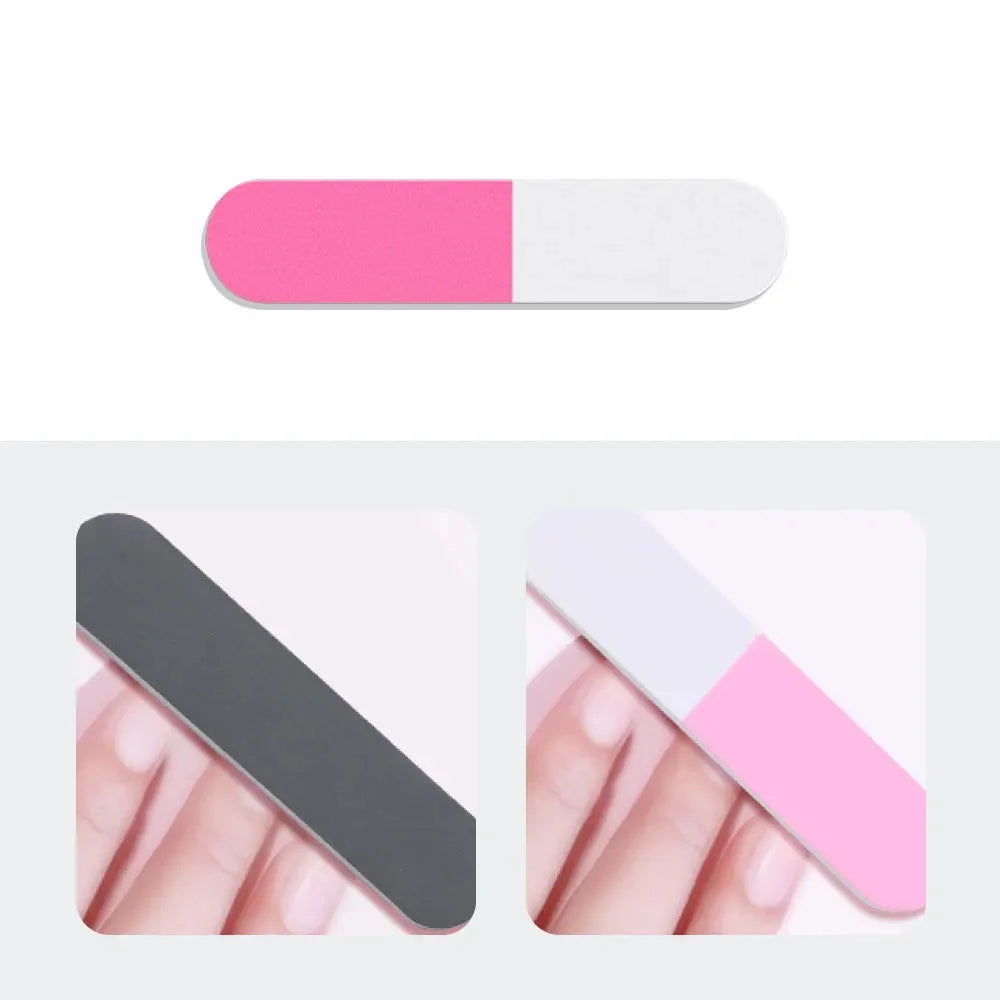 7-in-1Nail Art Tool Set With LED UV Nail Lamp