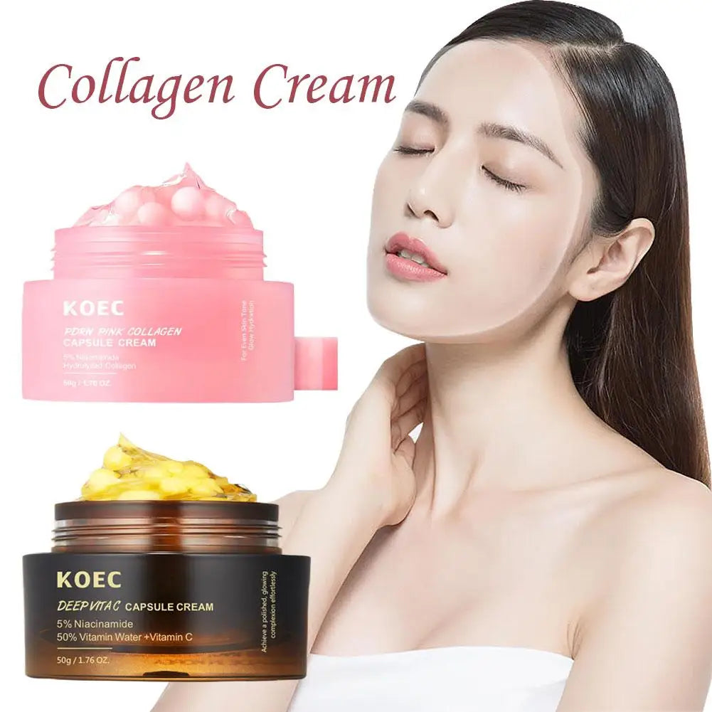 Collagen Jelly Cream Niacinamide Hydrolyzed Whitening Brightening Moisturizer