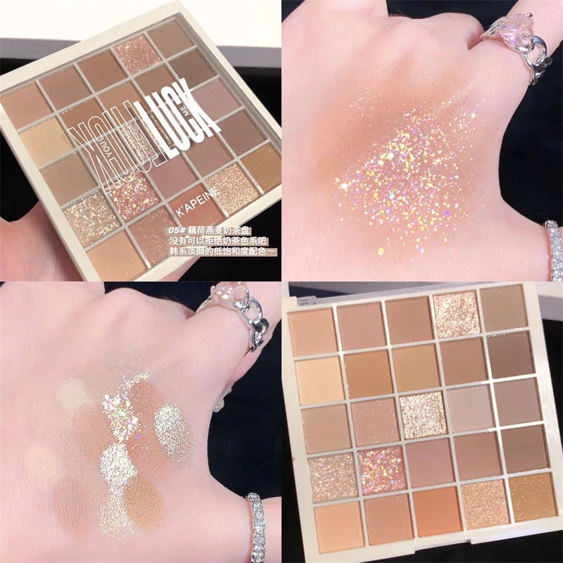 25 Color Professional Eyeshadow Palette Eye Glitter