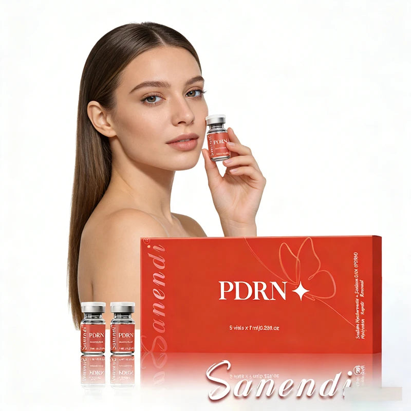 Salmon  Hyaluronic Acid Serum Vitamin C Skin Booster Brighten Glutathione