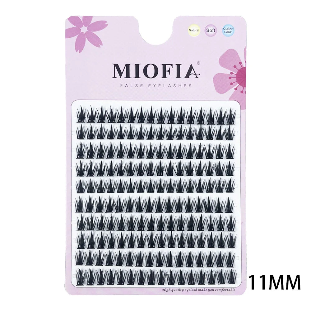 160 Bunches Eyelash Individual Eyelash Cluster Natural Eyelash Extension