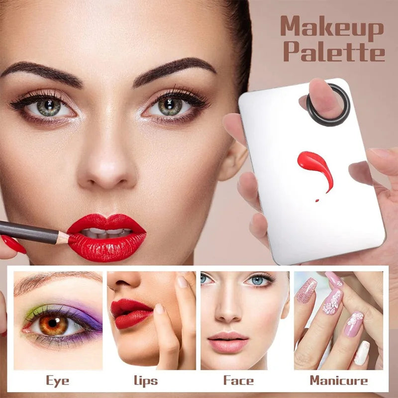 Makeup Mixing Palette Kits Professional Eye Shadow Mixer Tool with Spatula