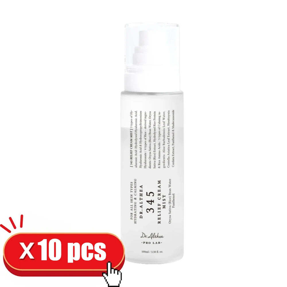 Korean Skincare 345 Relief Cream 50ml Moisturizing Face Cream Soothing
