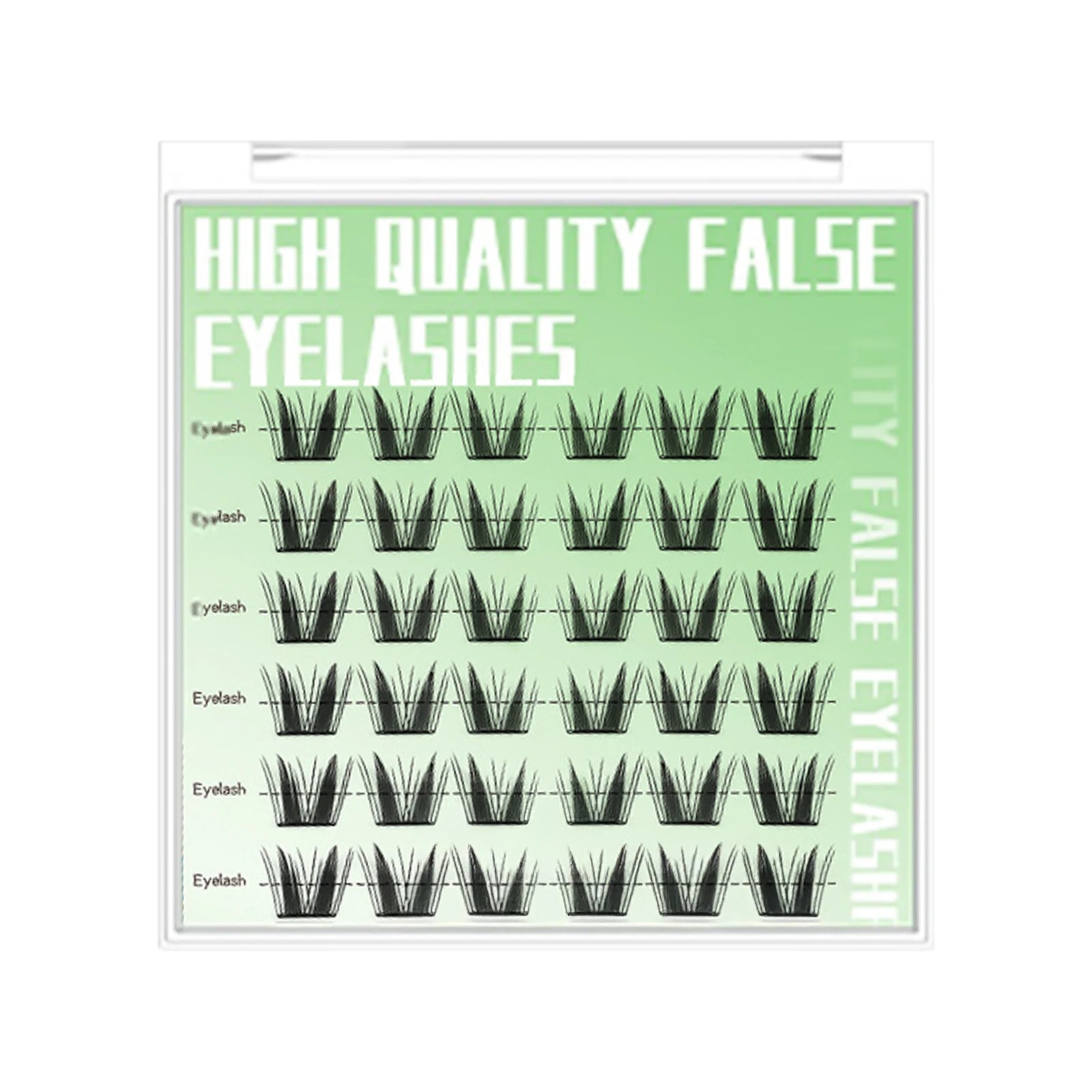 Natural Cosplay False Eyelashes No Glue Need Eyelash Clusters
