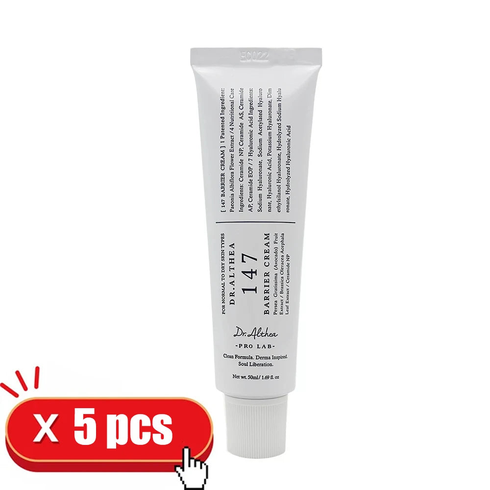 Korean Skincare 345 Relief Cream 50ml Moisturizing Face Cream Soothing