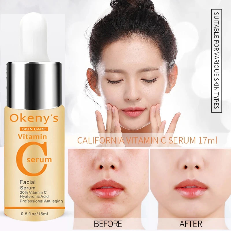 Vitamin C Hydrating Serum Facial Moisturizing Repair Essentials
