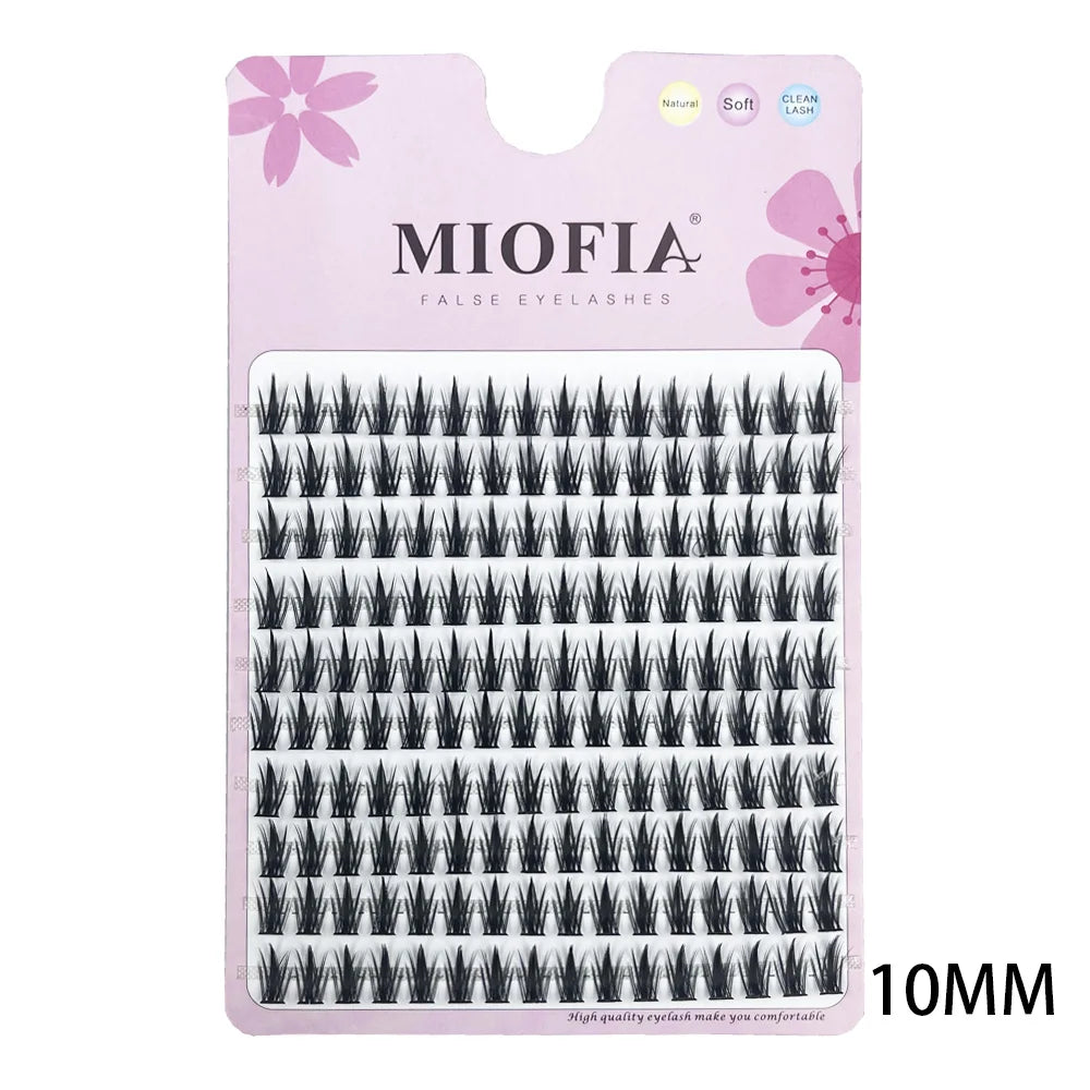 160 Bunches Eyelash Individual Eyelash Cluster Natural Eyelash Extension